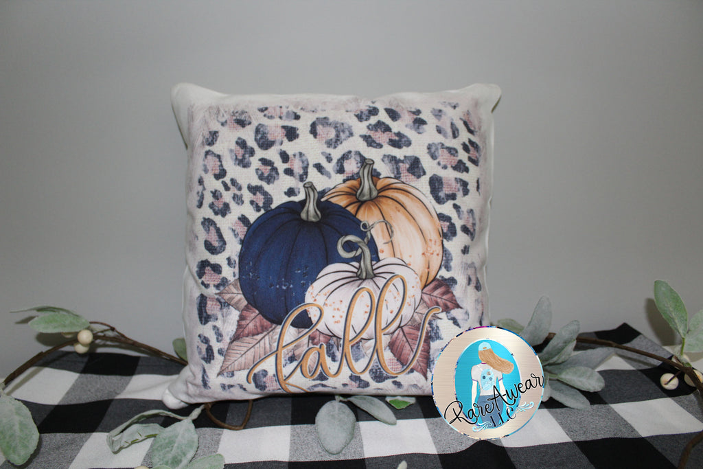 Fall Pumpkin Throw Pillow
