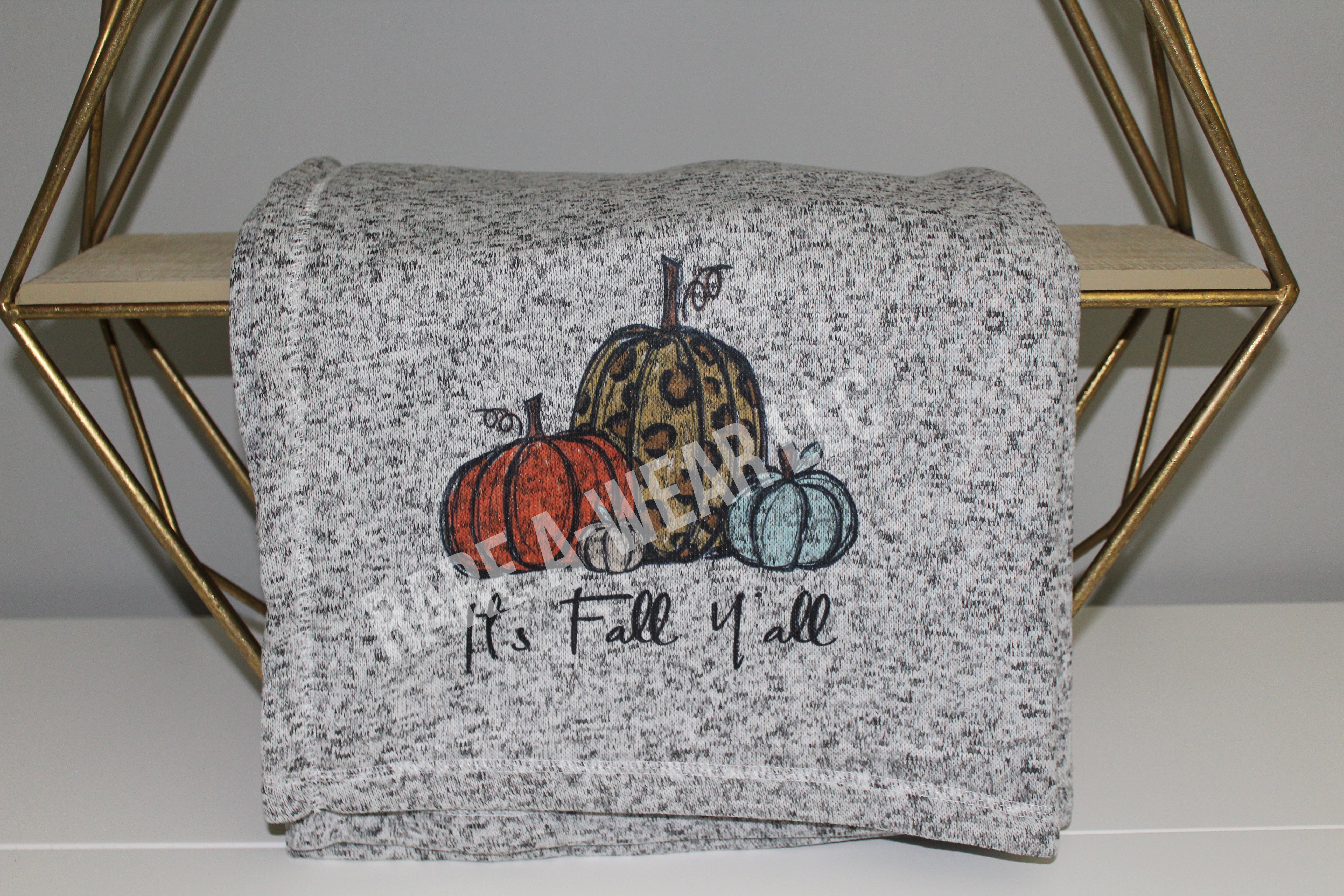 It's Fall Y'all Blanket