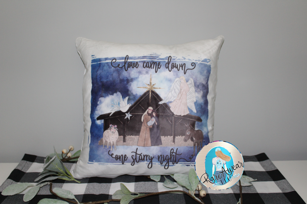 Love Came Down Plush Throw Pillow