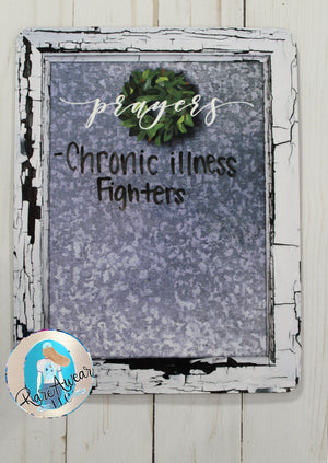 Prayer List Dry Erase Board