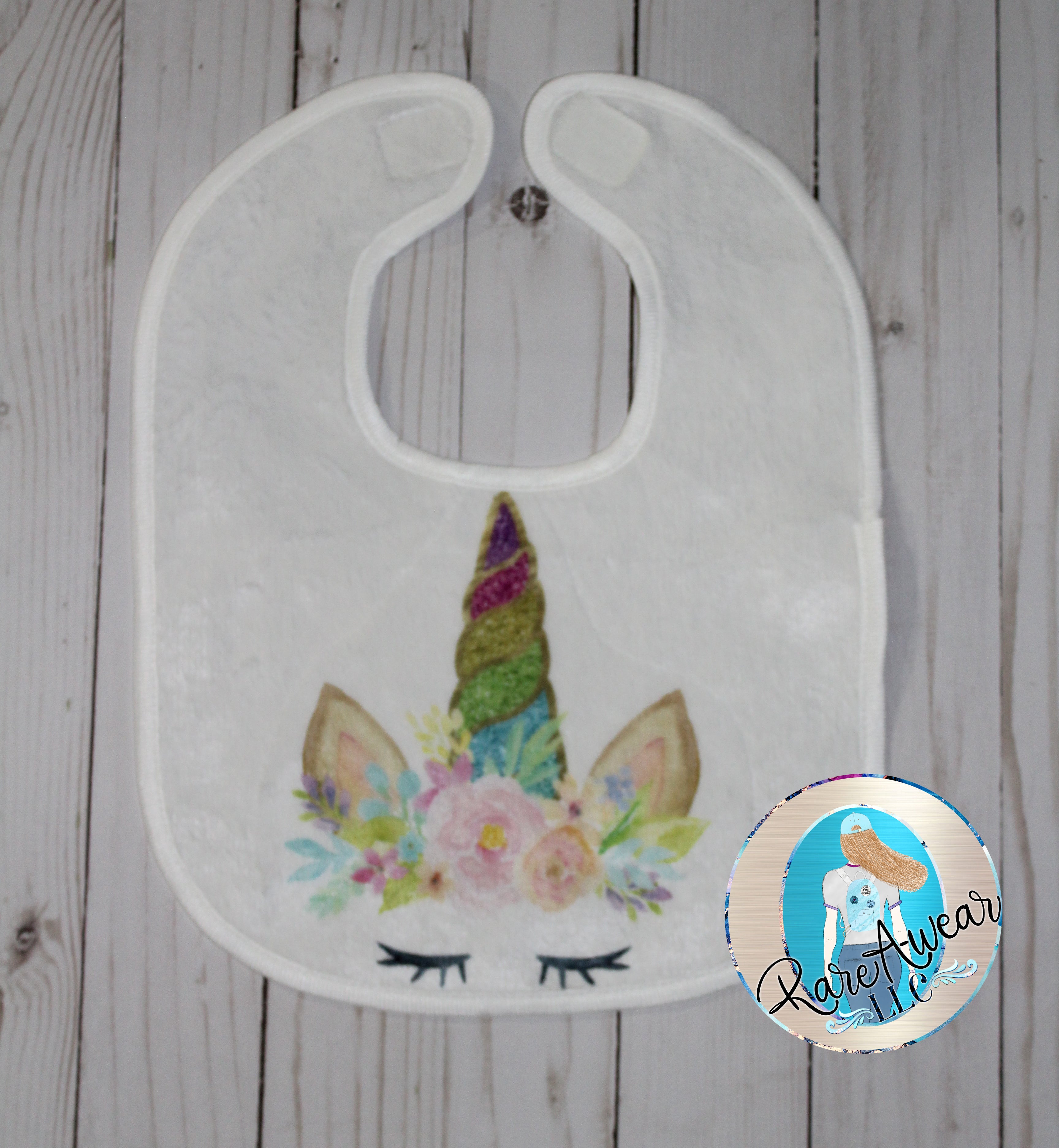 Unicorn Horn Baby Bib