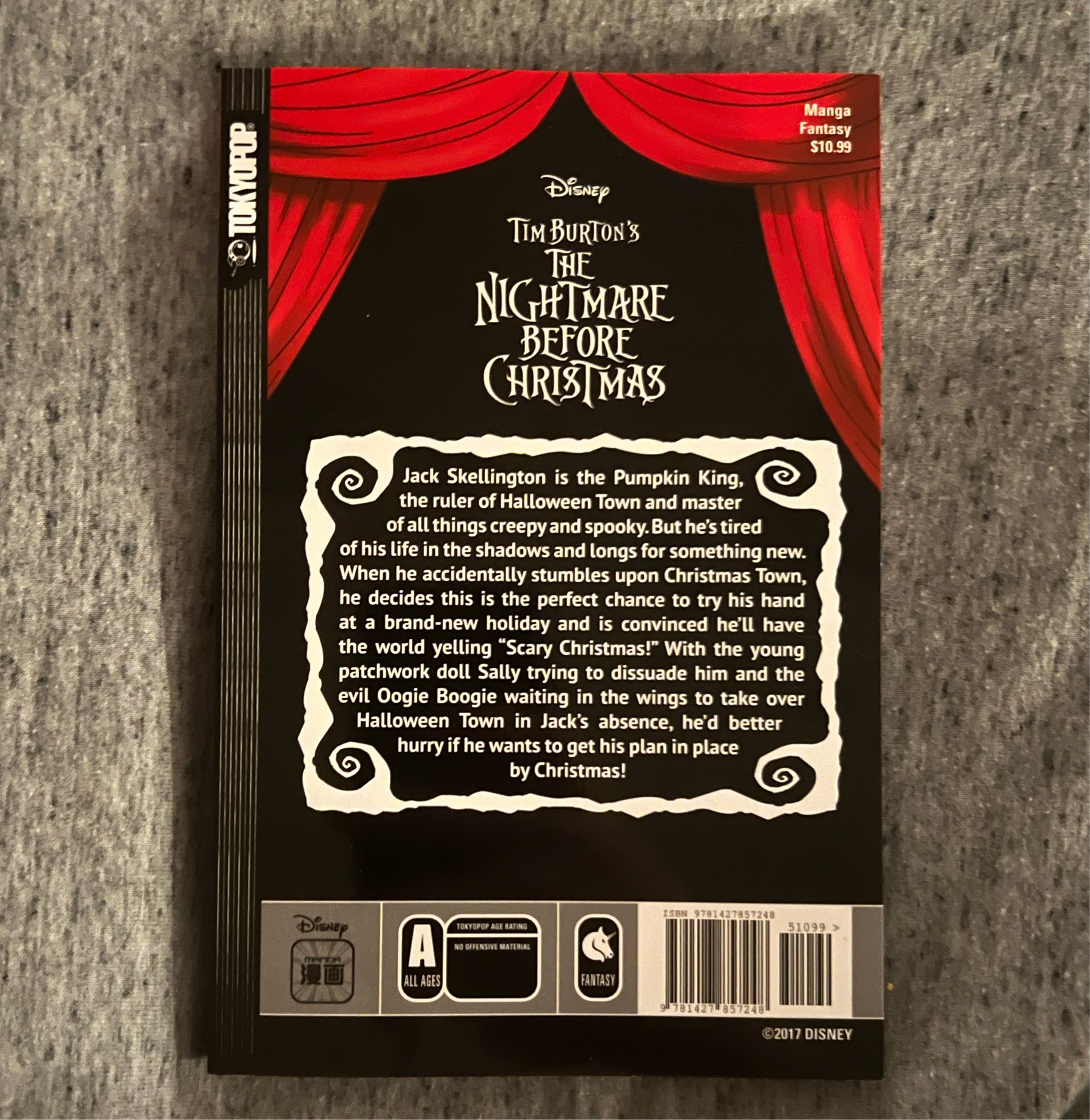 The Nightmare Before Christmas Comic Book